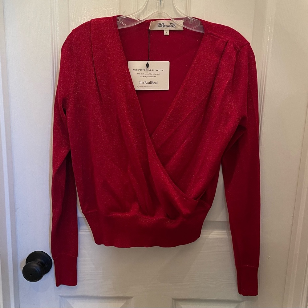 Diane Von Furstenberg top.  Size P